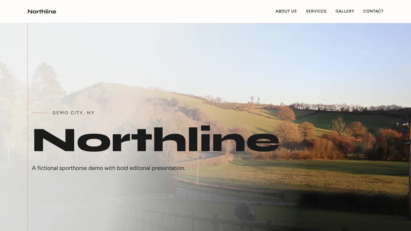 Northline, a BarnLinking demo site